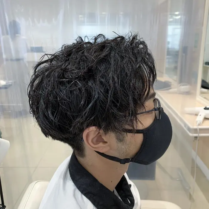 黒髪ツイストパーマ マッシュにも出来ちゃいます Ash 瀬谷店所属 道田 光希のヘアカタログ ミニモ