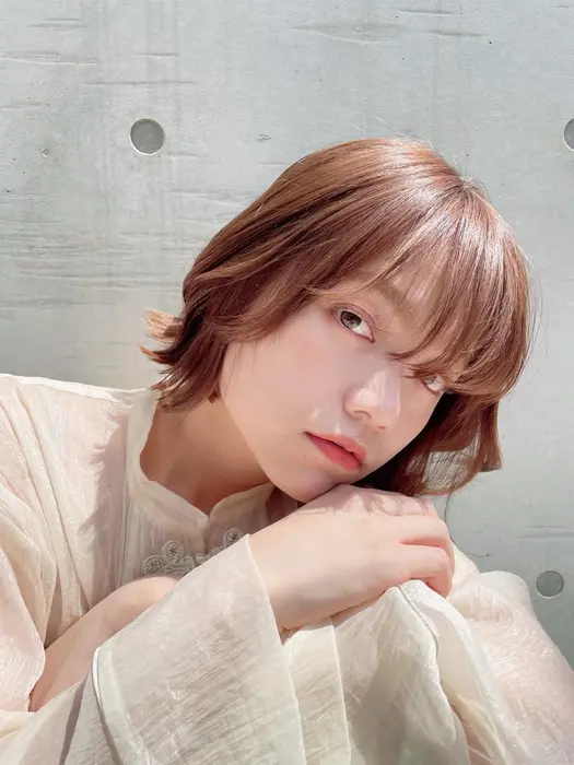 韓国風ボブスタイル Clam At Lore所属 Clam 韓国ヘア インナーカラーのヘアカタログ ミニモ