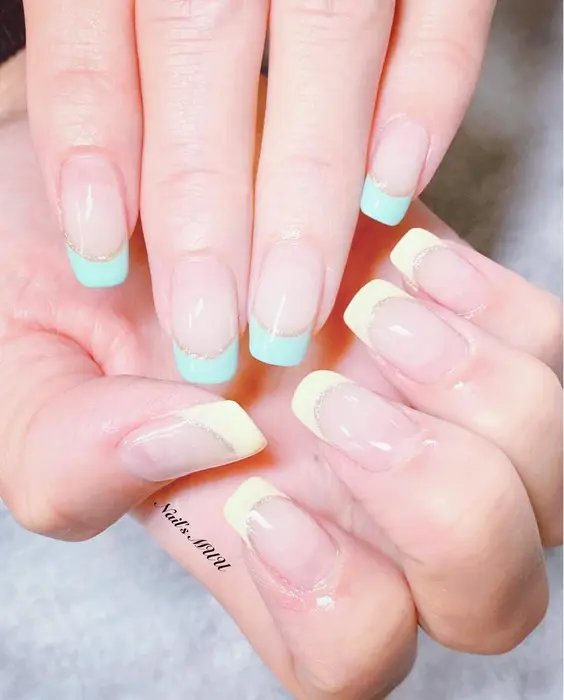 Classic French Nails 6月ネイル ジェルネイル シンプルネイル Nail S Muu所属 Nail S Muu 村田亜矢子の ネイルデザイン ミニモ