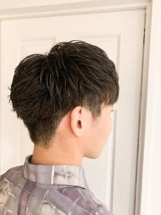 メンズカット メンズ カット 刈り上げ ツーブロック ショート 束感 Neolive Citta所属 デザインカラー メンズカット のヘアカタログ ミニモ