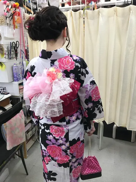 浴衣着付け ヘアセット ヘアーブティックライオンズ327所属 上辻 博司のヘアカタログ ミニモ