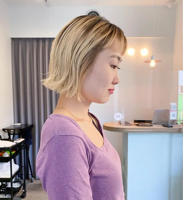 ウェットな質感に飽きたら少しドライな質感が今年らしい ブロンド ミニボブの相性 この春一気に垢 Cicata鎌倉所属 透明感ある 暗髪 板谷みさきの ヘアカタログ ミニモ ウェットな質感に飽きたら少しドライな質感が今年らしい ブロンド ミニボブの相性 この春一気に垢 Cicata鎌倉所属 透明感ある 暗髪 板谷みさきの ヘアカタログ ミニモ