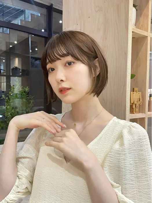 人気のショートボブ Une Garden所属 千葉いずみ ボブ ミディアムのヘアカタログ ミニモ 人気のショートボブ Une Garden所属 千葉いずみ ボブ ミディアムのヘアカタログ ミニモ