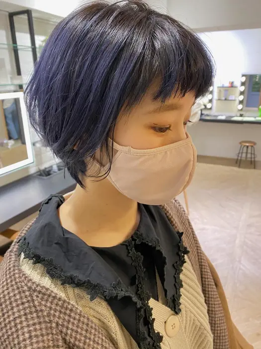 ヘアスタイル ショート ショートボブ マッシュ ワンレンボブ ボブ 外はねボブ 切りっぱなしボブ Loren所属 稲増 美桜のヘア カタログ ミニモ