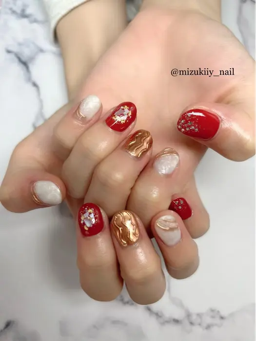 Nail Salon Rikara所属 すずき みづきのネイルデザイン ミニモ