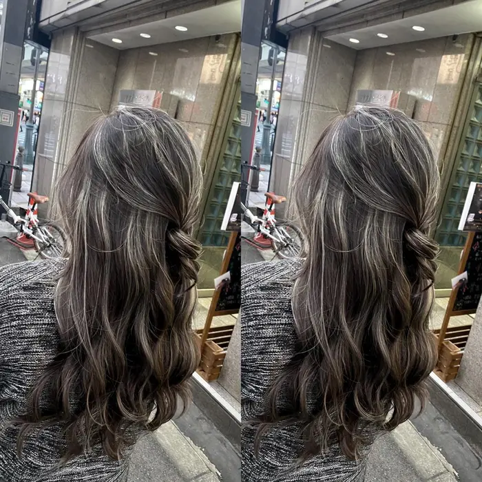 3dハイライトカラー ハーフアップ Go Today所属 前 直也のヘアカタログ ミニモ