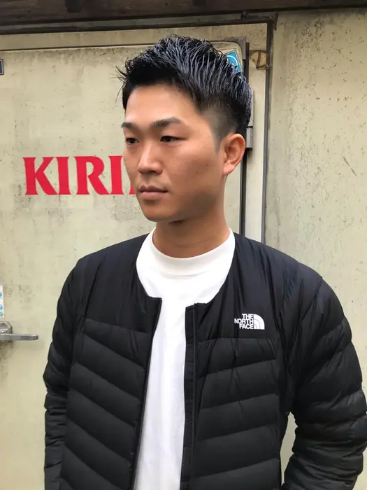 アップバングstyle 完全個室サロン Tocca Hair Treatment 仙台店所属 Hoshiメ ンズ大歓迎のヘアカタログ ミニモ