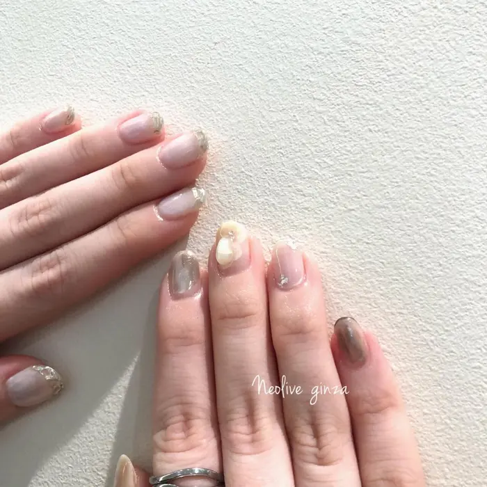 Neolive Ginza所属 定元 公香のネイルデザイン ミニモ