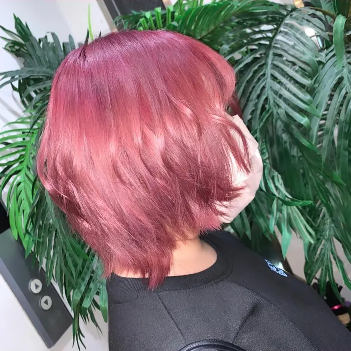 アッシュピンク Capsule 池袋所属 Capsule ナツオのヘアカタログ ミニモ