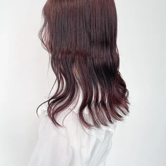 ピンクカラー チェリーピンク ピンクブラウン She 所属 透明感カラー あまねのヘアカタログ ミニモ