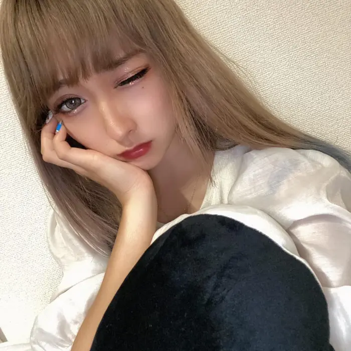 Eggモデル るんさんご来店 Marbles Tokyo Neolive所属 Marbles Saekoのマツエク デザイン ミニモ