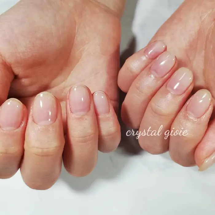 プラス ウォーターケア500円 Crystal Gioie所属 Crystal Gioieのネイルデザイン ミニモ