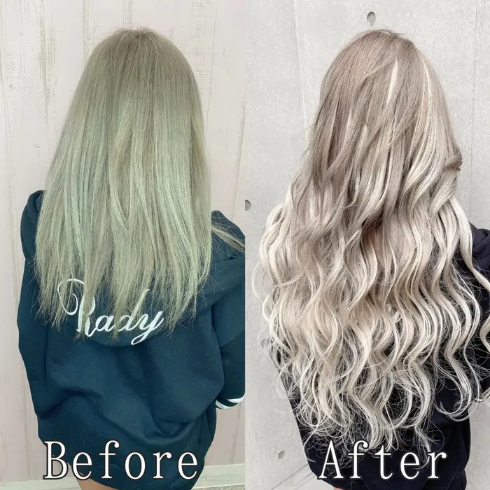 ホワイトアッシュ シールエクステ ハイライトカラー 小顔 横浜 Ar公式アプリからご予約で特典あ あるじゃんすー横浜店所属 カラー エクステ専門 店あるじゃんすー横浜のヘアカタログ ミニモ