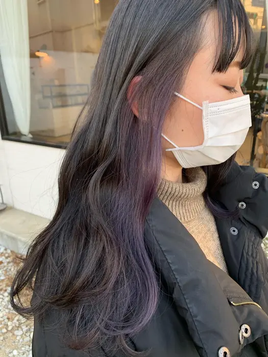 ラベンダーグレージュ 2回ブリーチ必須になります 透明感出て 色落ちも抜群に可愛いカラーになりま Lilio所属 田中 莉帆のヘアカタログ ミニモ