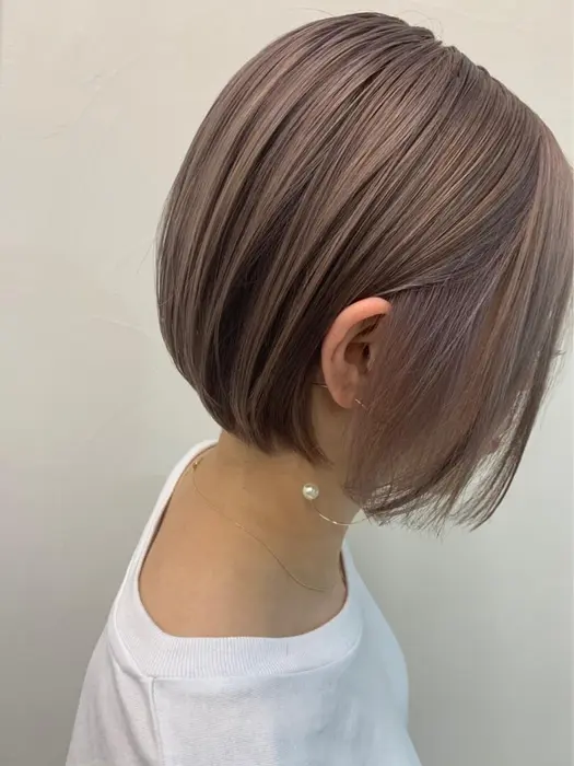 ショート ショートボブ ハイトーン Gotodayシェアサロン渋谷sol所属 ショート ボブ 小野寺翼のヘアカタログ ミニモ
