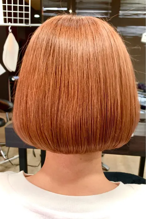 あごラインのボブ 首が細くスッキリ見えるので 小顔効果バツグンです モデルさんは内巻きに仕上 Vist By Revo所属 なりたいを叶えます 磯辺 美瑠のヘアカタログ ミニモ