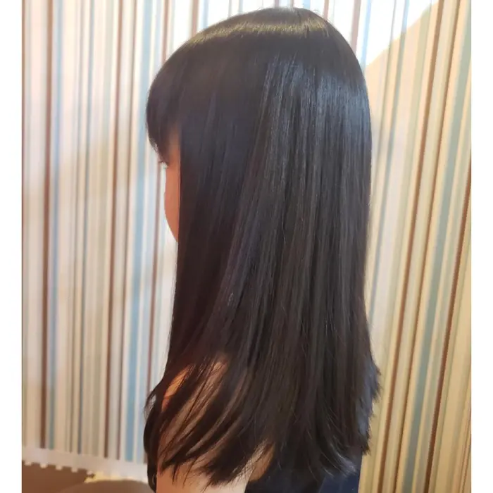 子供カット 10cmほどバッサリカット お休みはどこか遊びに行くのかな Hair Salon U Ra By Well S所属 美容室u Ra By Well S黒木響太のヘアカタログ ミニモ