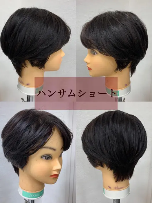 ハンサムショート 高めのウエイト 前下がりのライン 前髪前上り この3点でかっこいい Add Bykenje所属 三浦 沙也佳のヘアカタログ ミニモ