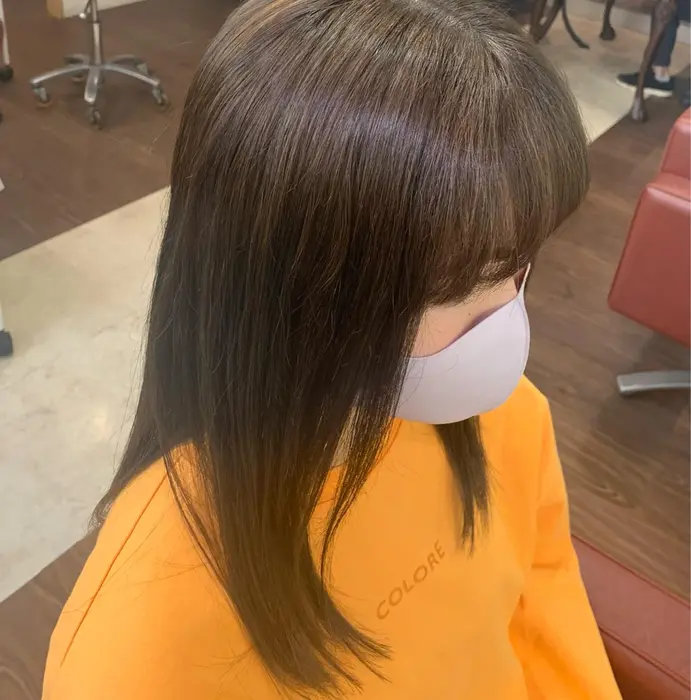 透明感カラー マットベージュ オリーブベージュ Mocca モッカ 所属 ハセガワ セイカのヘアカタログ ミニモ