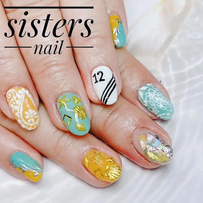 2getherの推しメンネイル W W W Sistersnail F所属 Sisters Nail Fの ネイルデザイン ミニモ