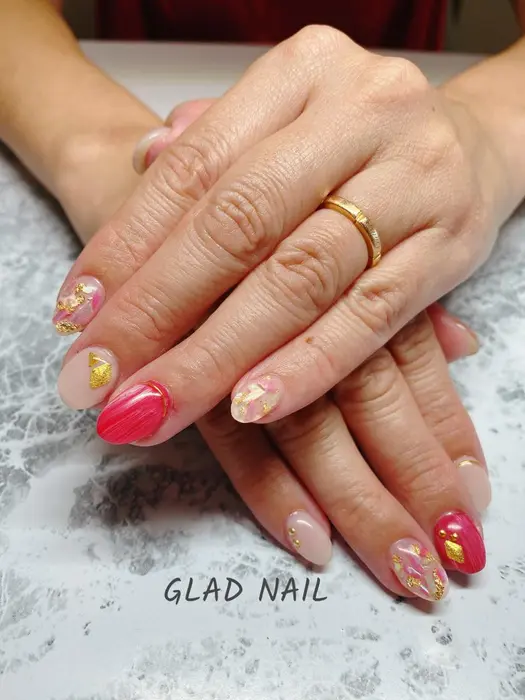 派手で可愛いネイル Glad Nail所属 Glad Nail 西田 三佳のネイルデザイン ミニモ
