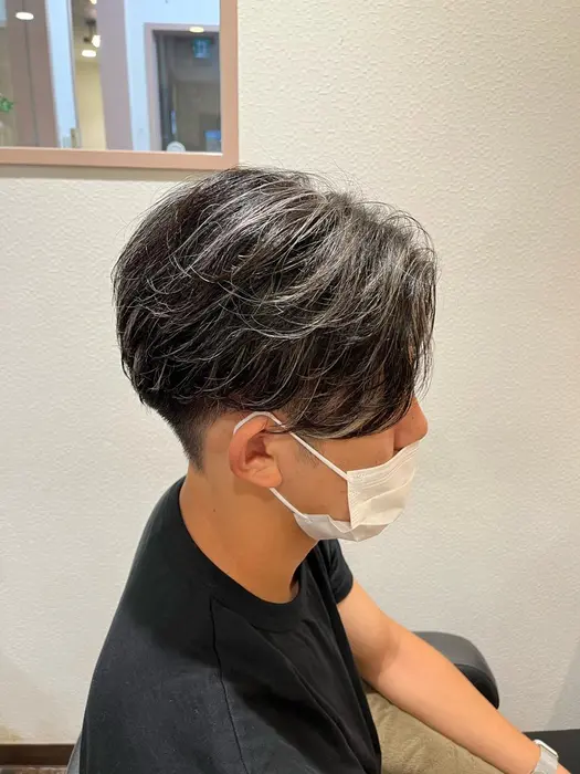センターパート メッシュキャップ ヘアメイクジェルム所属 大泉 海志のヘアカタログ ミニモ