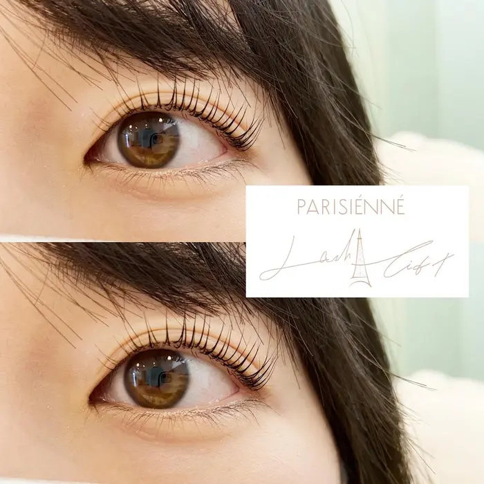 パリジェンヌラッシュリフト まぶたに厚みがある方 まつ毛が短い方 毛穴が下向き 下がりまつ毛 の Frill Eye Beauty所属 フリル南矢野目店 神野のマツエクデザイン ミニモ