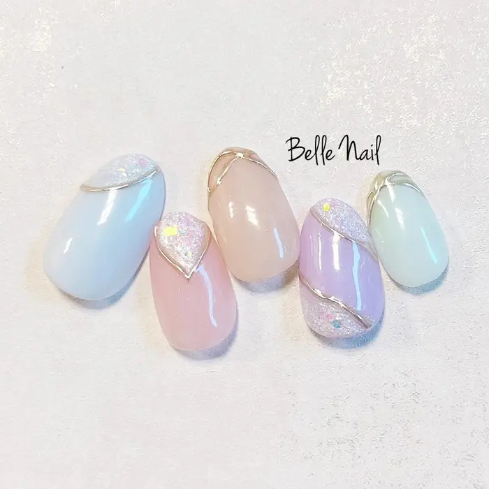 3月 ハンドネイル定額デザイン Belle Nail Inn Emu所属 Belle Nail Inn Emuのネイルデザイン ミニモ 3月 ハンドネイル定額デザイン Belle Nail Inn Emu所属 Belle Nail Inn Emuのネイルデザイン ミニモ