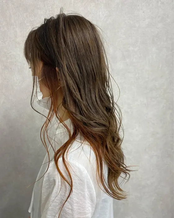 インナーカラーもお任せ下さいꔛ ロング料金などの追加料金など一切頂いておりません 是非 お任せ Door所属 Door 南越谷 カンナのヘアカタログ ミニモ