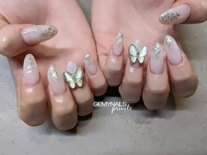 スカルプオフ込み スカルプ10本 ワンカラー パーツ追加 Gemynails Private所属 Gemynails Private のネイルデザイン ミニモ