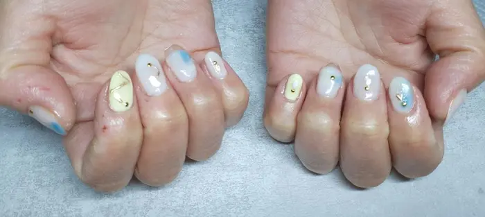 デザインネイル Pisca Pisca所属 神戸市兵庫区 格安ネイルサロンのネイルデザイン ミニモ デザインネイル Pisca Pisca所属 神戸市兵庫区 格安ネイルサロンのネイルデザイン ミニモ