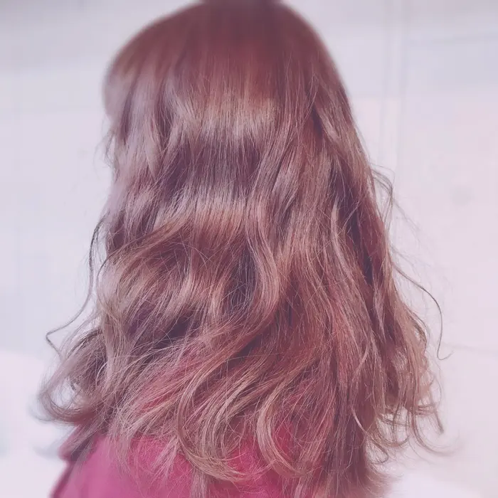 19春ピンクラテカラー スタイリング剤なしでもツヤツヤ髪に Xanadu所属 Xanadu 市川のヘア カタログ ミニモ