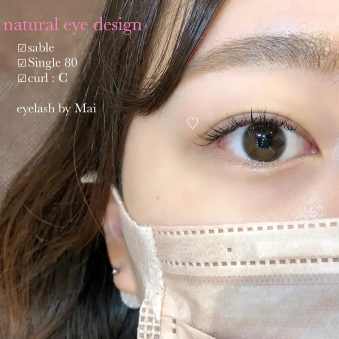 𝗹𝘂𝘀𝗵 お客様𝗲𝘆𝗲𝗹𝗮𝘀𝗵 上80 Pupil所属 Pupil 𝐌𝐚𝐢のマツエクデザイン ミニモ