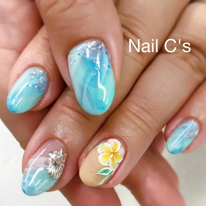 Nail C S ネイルシーズ 所属 Yoshikura Yumiのネイルデザイン ミニモ
