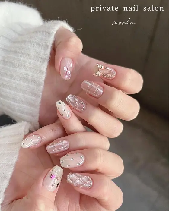 サロン茨木市 阪急総持寺駅から五分 総持寺ネイルサロン プライベートネイルサロン茨木市 大人可愛い Mocha Private Nail Salon所属 益田 美賀子のネイルデザイン ミニモ サロン茨木市 阪急総持寺駅から五分 総持寺ネイルサロン プライベートネイルサロン茨木市 大人可愛い Mocha Private Nail Salon所属 益田 美賀子のネイルデザイン ミニモ