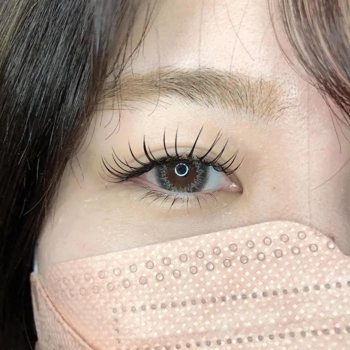 フラットラッシュ160 下ラッシュリフト Wコーティング Eyela 岡崎店所属 Eyela 高橋のマツエク デザイン ミニモ