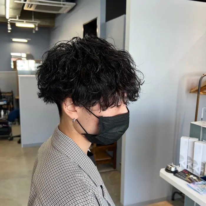 パーマに満足いかなかった すぐにパーマがとれてしまった 強くかけられすぎてクリクリになった Isco所属 井村赳琉 クリームパ ーマ ブリーチパーマ のヘアカタログ ミニモ