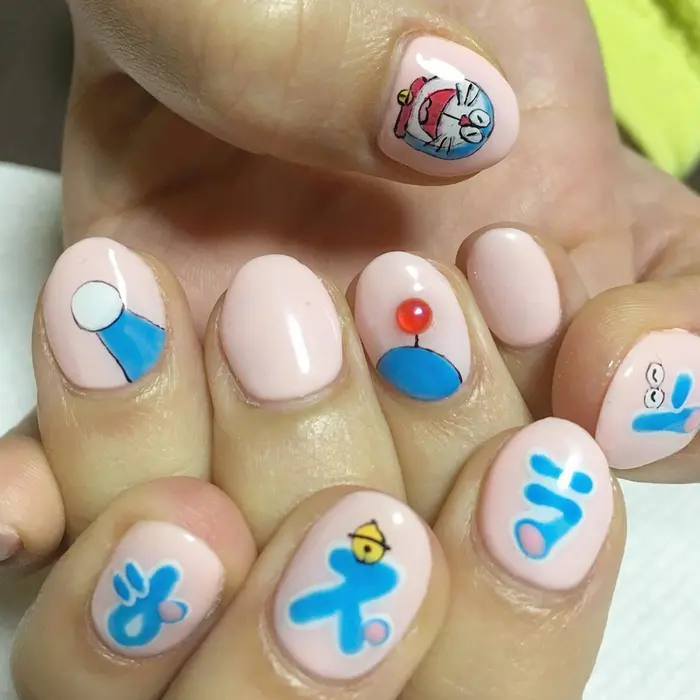 ドラえもんネイル Minami Nail所属 Haruka のネイルデザイン ミニモ ドラえもんネイル Minami Nail所属 Haruka のネイルデザイン ミニモ