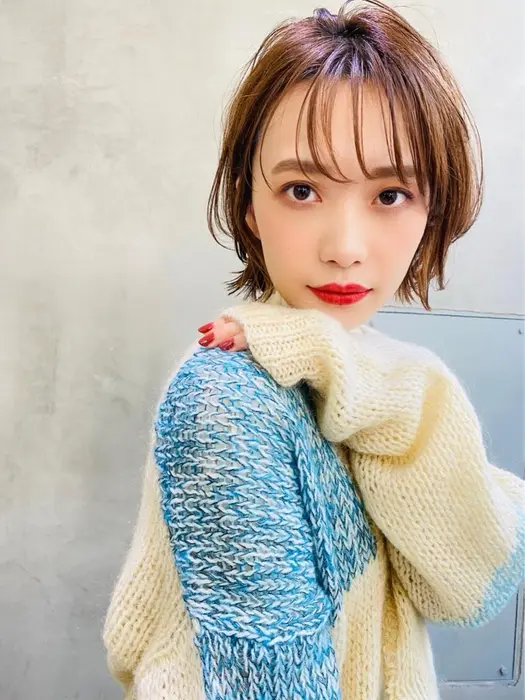 朝3分で可愛くなる秘密 フレンチボブ ハンサムショート エッジショート 黒髪 大人かわいい ボブ 前 Ace所属 韓国風no 1 くびれヘアのヘアカタログ ミニモ