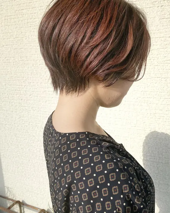 大人可愛いハンサムショート 柔らか質感が女性らしい人気のハンサムショート Pal By Lovest所属 吉田 有希のヘアカタログ ミニモ