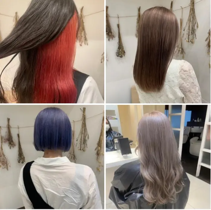 Ash八幡山店所属 ダメージレスカラー 若松 良樹のヘアカタログ ミニモ