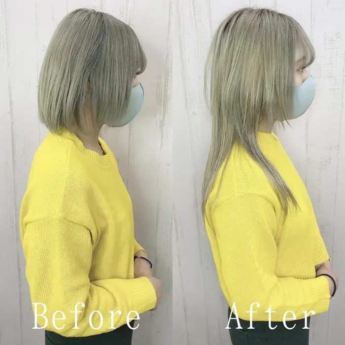 トップの段はあえて残してあげると今流行りのウルフスタイルに手頃にイメチェンしたい方にオススメです あるじゃんすー小倉店所属 あるじゃんすー 小倉店のヘアカタログ ミニモ