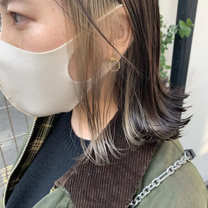 いんなーべーじゅ Atelier Bebe アトリエ べべ 所属 スダユーヤ インナーカラーのヘアカタログ ミニモ