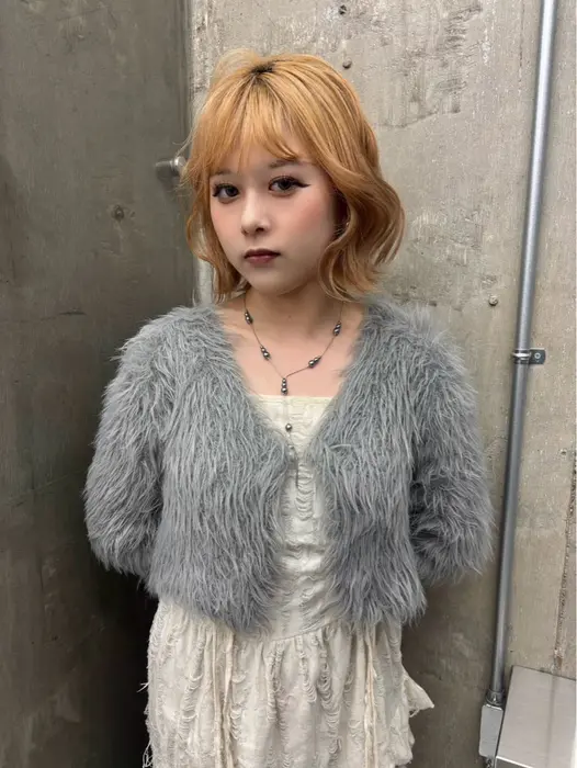 レイヤーをいかして少し動きがあるボブ