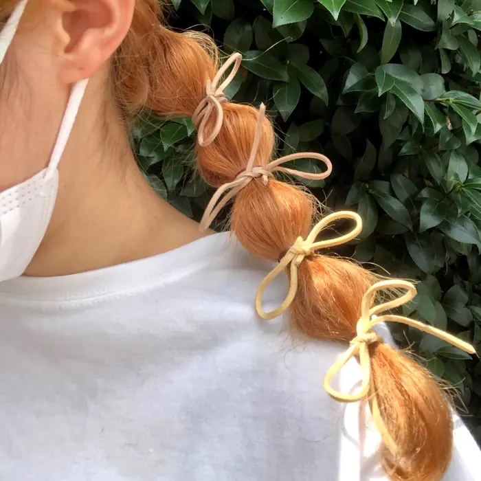 玉ねぎヘア ヘアアレンジ オレンジカラー 暖色カラー The Dot所属 メンズパーマ 髪質 改善 Suzuのヘア カタログ ミニモ