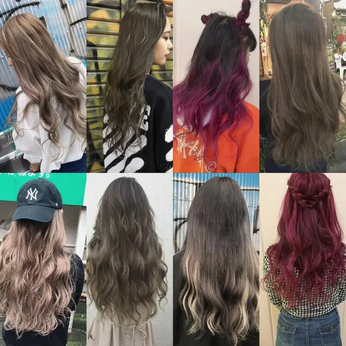 長さ 各長さ 外国人風のヘアーのも大人気 アッシュ系やハイライトも入れれるのでオススメです あるじゃんすー横浜店所属 カラー エクステ専門 店 あるじゃんすー横浜のヘアカタログ ミニモ