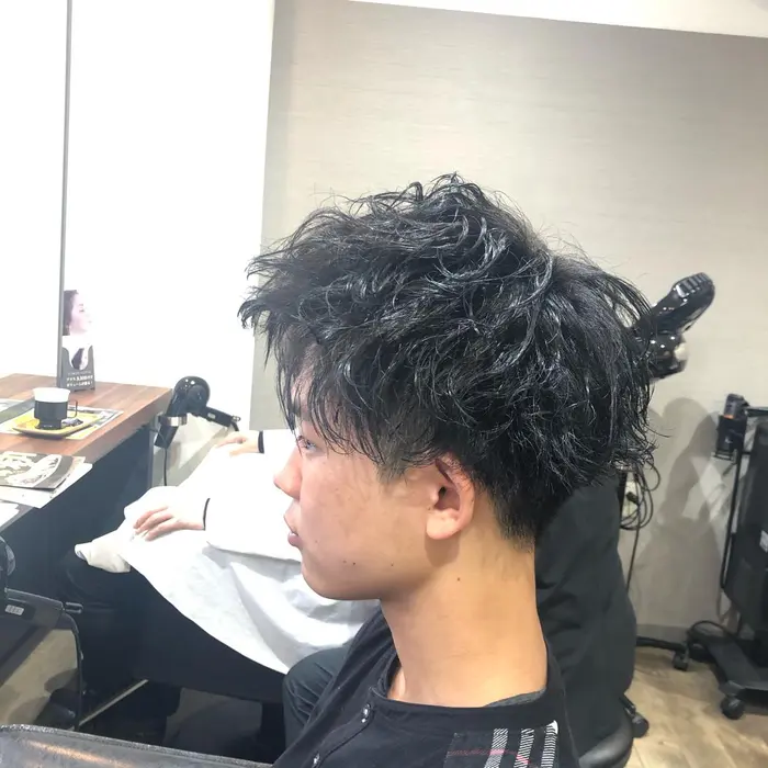 楽にセットしたい かっこよくなりたい方 ぜひ一度かっこよくさせて頂きたいです よろしくお願い Trico梅田店所属 藤嶋 鈴のヘアカタログ ミニモ