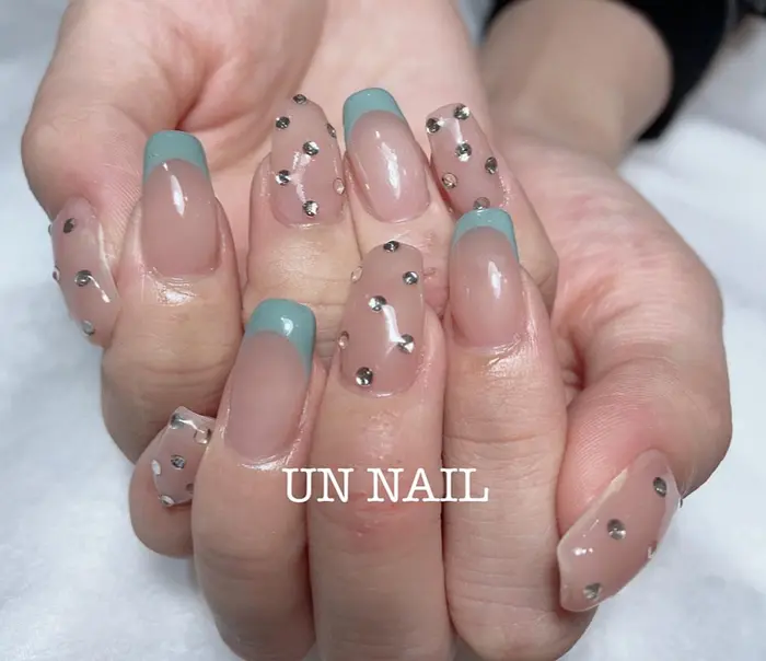 ジェルネイル 大阪ネイル ネイルデザイン キラキラネイル 長堀橋ネイルサロン 中国ネイル 韓国 Unnail所属 Un Nailのネイルデザイン ミニモ