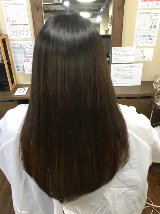 表面のボコボコを水素結合 イオン結合を整えるとサラサラ Badens Salon Creaemotion Attic所属 厨子 直樹のヘアカタログ ミニモ