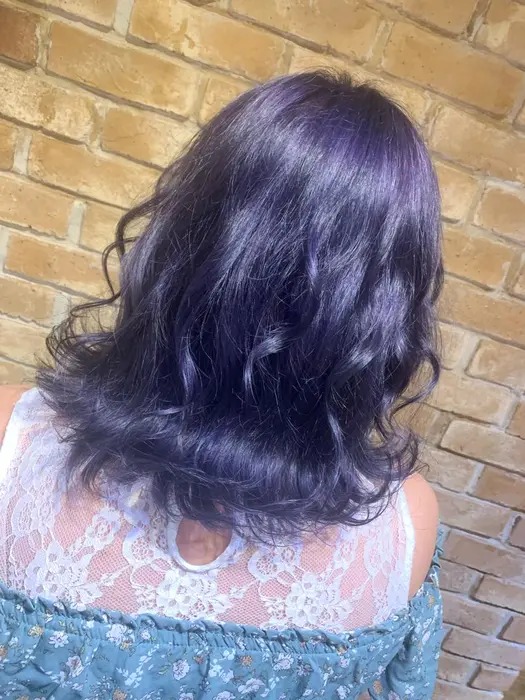 ブルーベリーカラー クリエイティブビューティージェイモア所属 佐藤 真由のヘアカタログ ミニモ